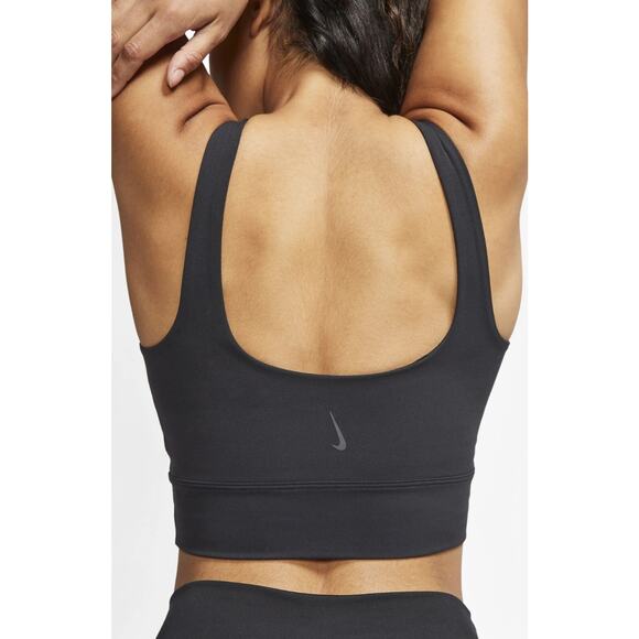 NWT Size XL - Nike Yoga Infinalon Y2K Luxe Novelty Crop Top - Picture 3 of 6